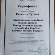 Курс по подготовке к Кембриджским экзаменам Starters-Movers-Flyers