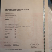 Cambridge FCE продвинутый уровень