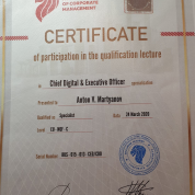 Chief Digital & Executive Officer  SINGAPORE ACADEMY OF CORPORATE MANAGEMENT