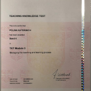 Кембриджский экзамен для преподавателей TKT, Модуль 3