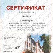 Курс "II Летняя школа перевода СПбГУ". 2021. Организатор: Санкт-Петербургский государственный университет