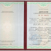 Диплом музыкального руководителя ДОУ