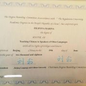 Степень Магистра "Преподавание китайского как иностранного"