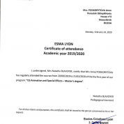 ESMA ecole superieure des metiers artistiques 