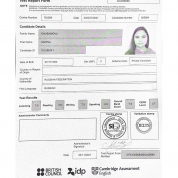 Сертификат IELTS