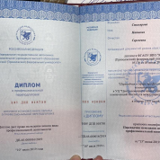 Диплом о профессиональной подготовке