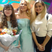 Фестиваль детского творчества "Добрая волна " с ученицей