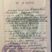 Диплом об образовании