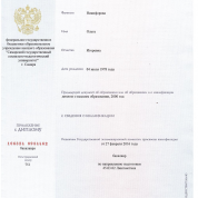 Приложение к диплому