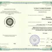 Эффективная коммуникация на иностранном и русском языках в профессиональной деятельности (английский язык в сфере техники)