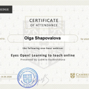 Eyes Open Teach online