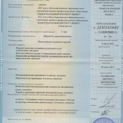 Приложение к диплому