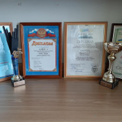 Награды за участия в конкурсах 