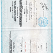 Диплом. Учитель Английского