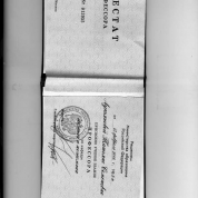 Аттестат профессора