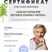 Вебинар автора методики "Как без проблем научить ребенка читать" Е.В. Чаплыгина