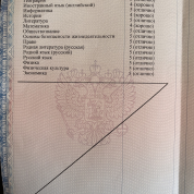 Диплом об окончании средней школы