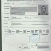 Сертификат IELTS