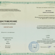 Сертификат эксперта ЕГЭ