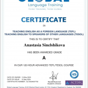 Certificate in TEFL & TESOL