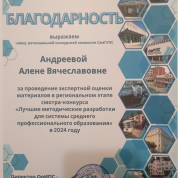 Лучшая методическая разработка ( эксперт)