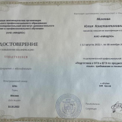 Удостоверение «подготовка к ОГЭ и ЕГЭ по английскому языку» требования и технологии