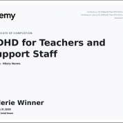 ADHD for teachers and support staff