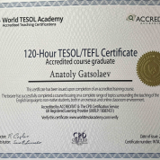 120- Hour TESOL/TEFL Certificate (2025)