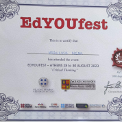 EdYouFest Certificate "Critical Thinking"