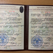 Диплом исследователя