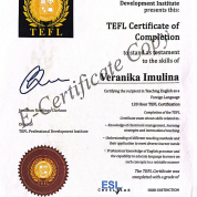 TEFL Language Certificate